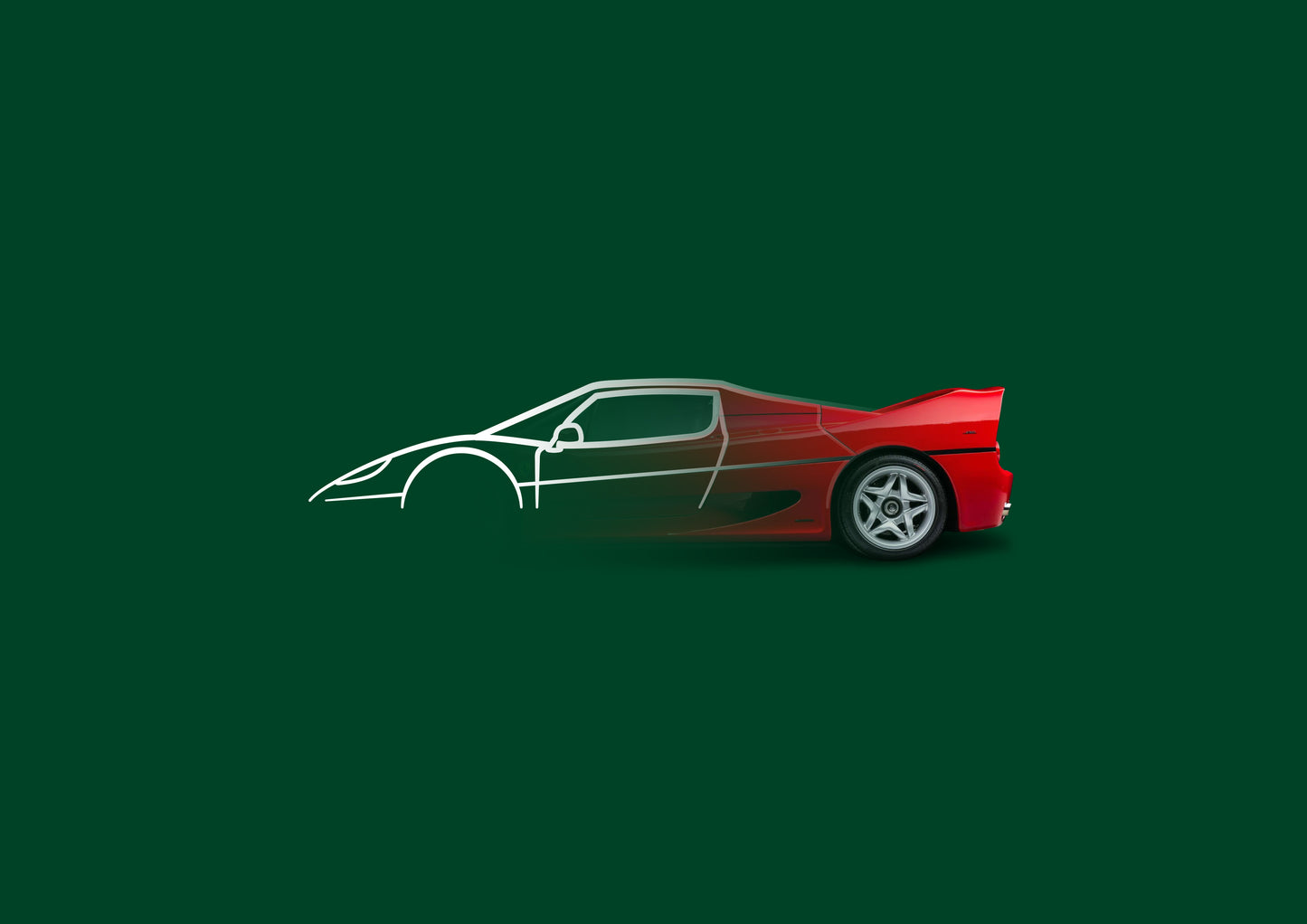 Custom Car Outline